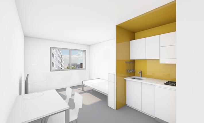 Logement social réhabilité pour accompagnement jeunes sortant ASE